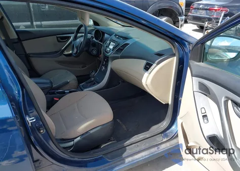 2016 Hyundai Elantra Se from USA, damaged, VIN KMHDH4AE5GU567539